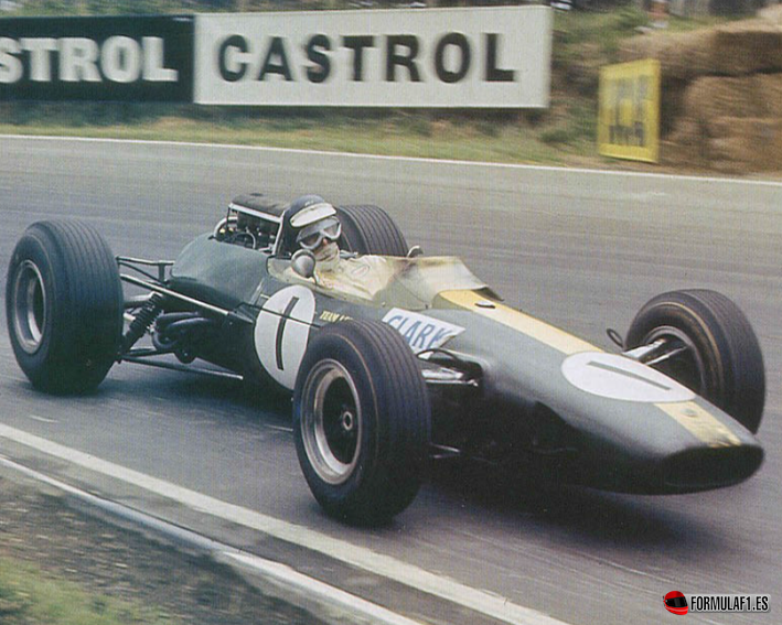 Clark. GP Gran Bretana 1966