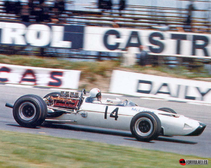 McLaren. GP Gran Bretana 1966