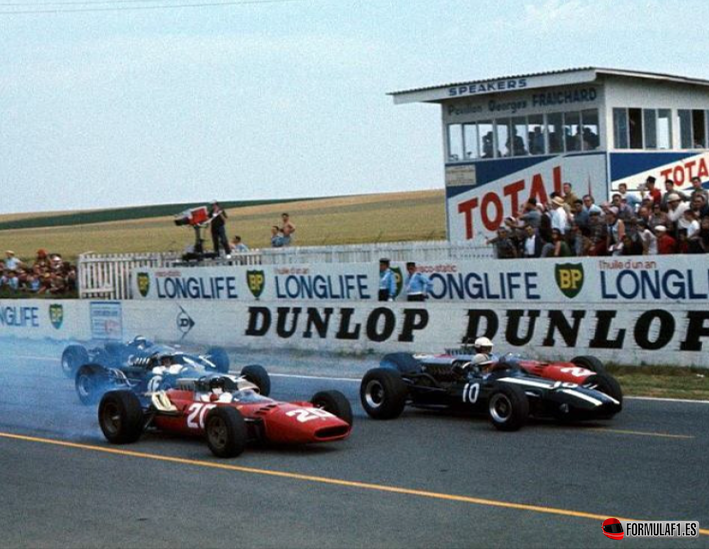 Salida. GP Francia 1966