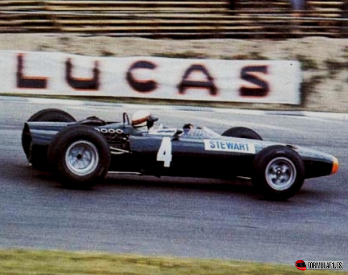 Stewart. GP Gran Bretana 1966