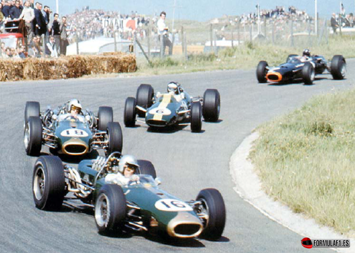 Momentos iniciales. GP Holanda 1966