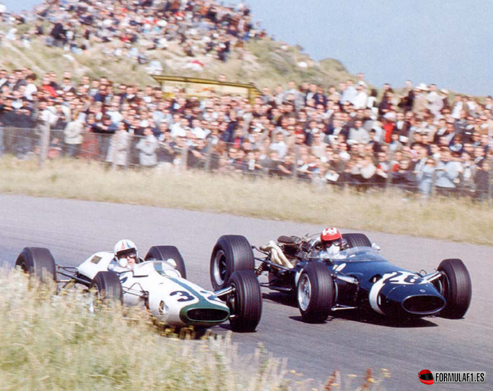 Spence y Siffert. GP Holanda 1966