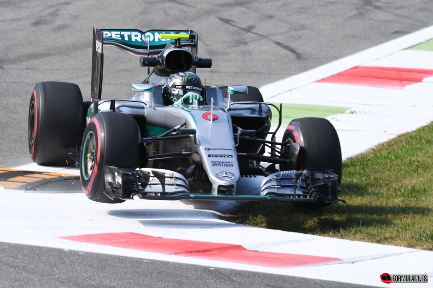 Formel 1 - MERCEDES AMG PETRONAS, Großer Preis von Italien 2016. Nico Rosberg ; Formula One - MERCEDES AMG PETRONAS, Italian GP 2016. Nico Rosberg;