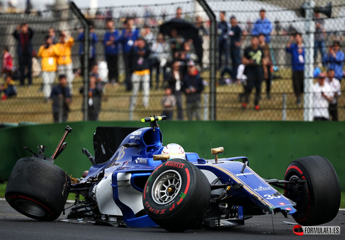 Giovinazzi. Calificación GP de China 2017