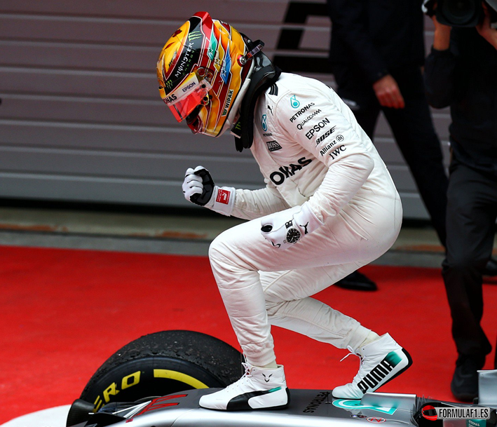 Hamilton vence en el GP de China 2017