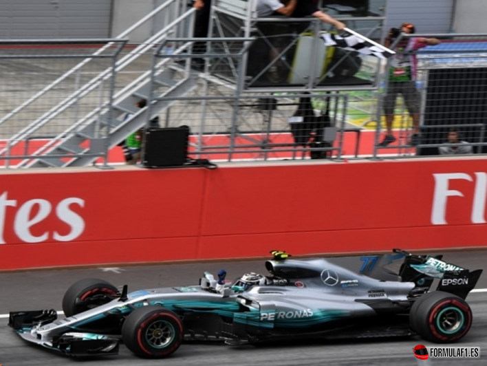 Bottas vence en el GP de Austria 2017