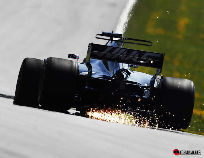 Grosjean. Calificación GP de Austria 2017