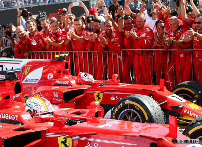S. Vettel consigue la victoria. GP Hungría 2017