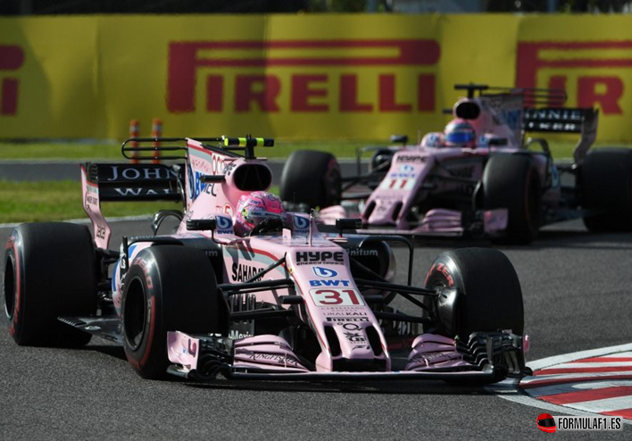 Force India. GP de Japón 2017