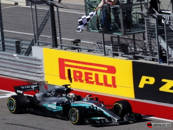 Hamilton consigue la victoria del GP de EE.UU. 2017