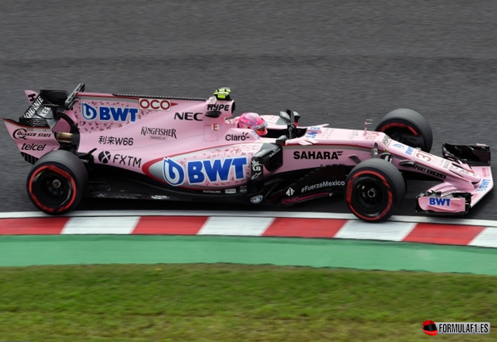 Ocon. Calificación GP de Japón 2017