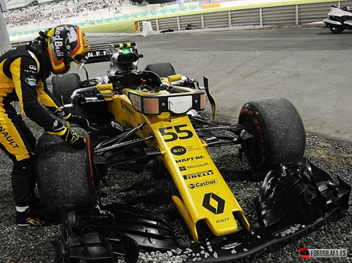 Sainz . GP Abu Dabi 2017