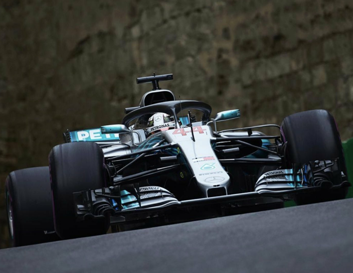 Hamilton consigue la victoria. GP Azerbaiyán 2018