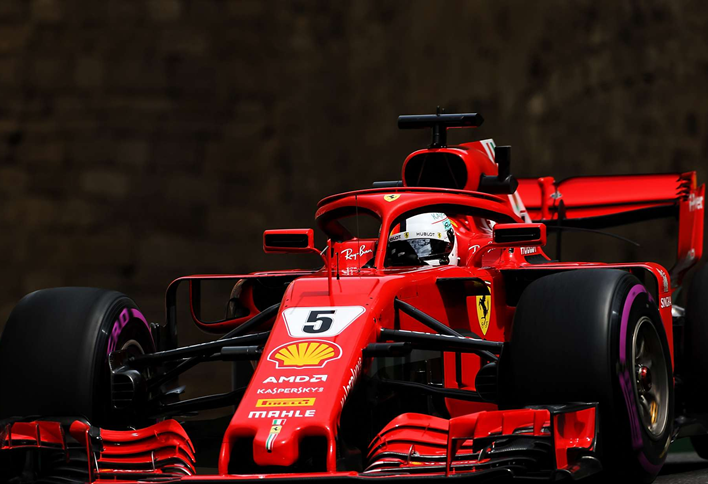 Vettel logra la Pole. GP Azerbaiyán 2018