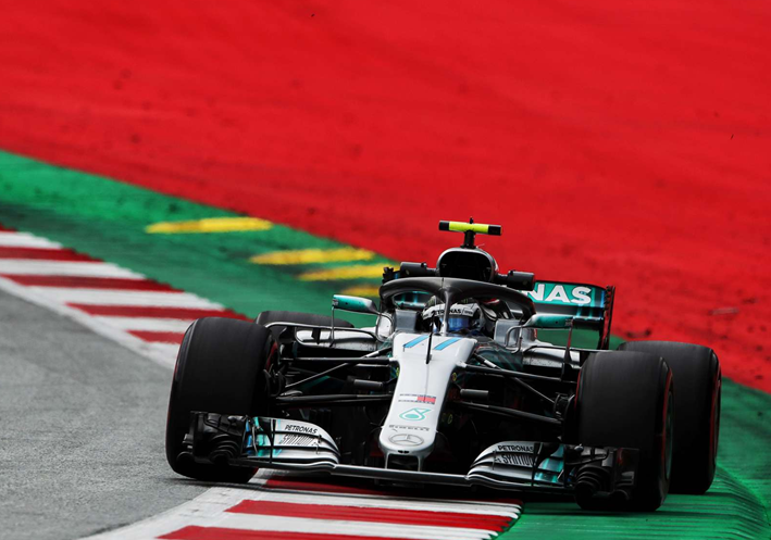 Bottas consigue la Pole del GP de Austria 2018