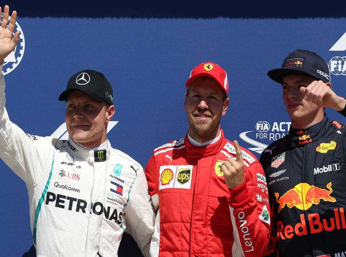 Vettel logra la Pole. GP Canadá 2018