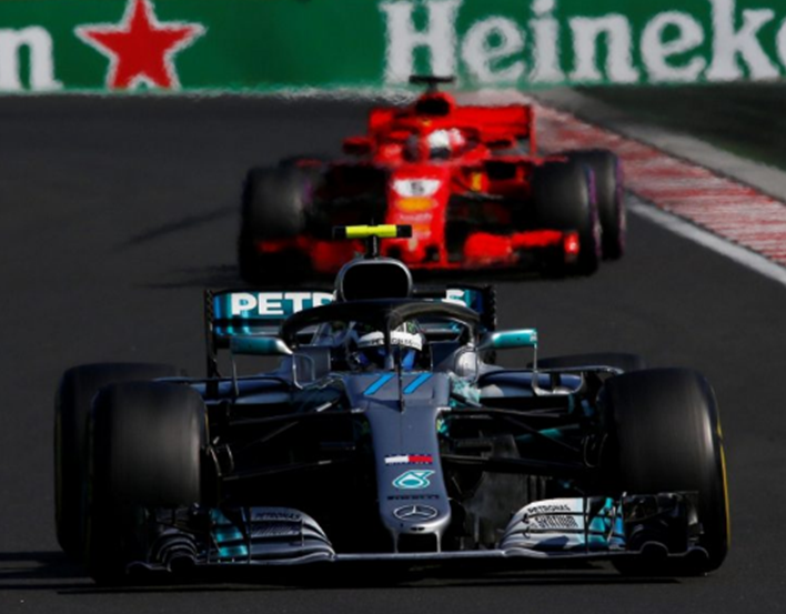 Bottas. GP Hungría 2018