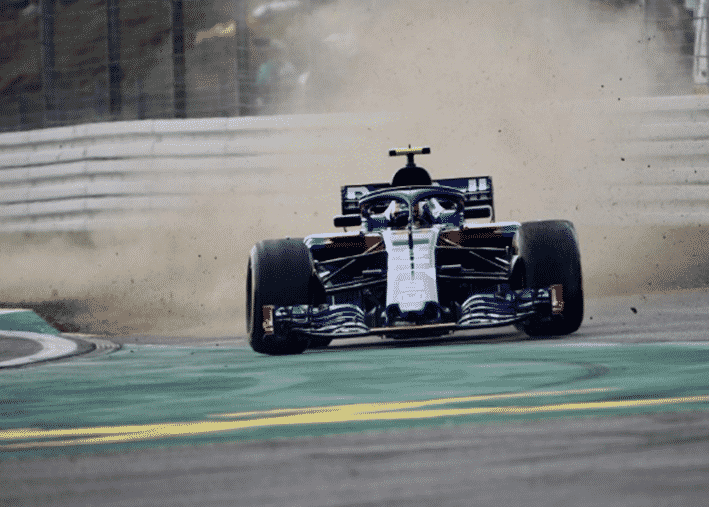 Gasly. GP Alemania 2018