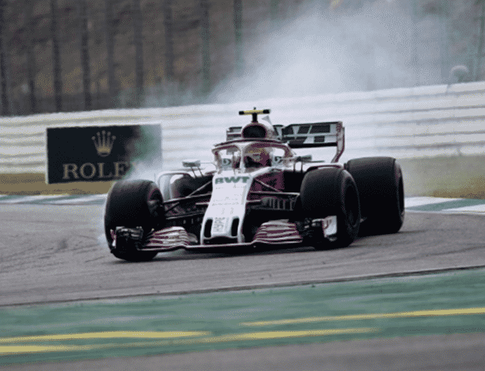 Ocon. GP Alemania 2018