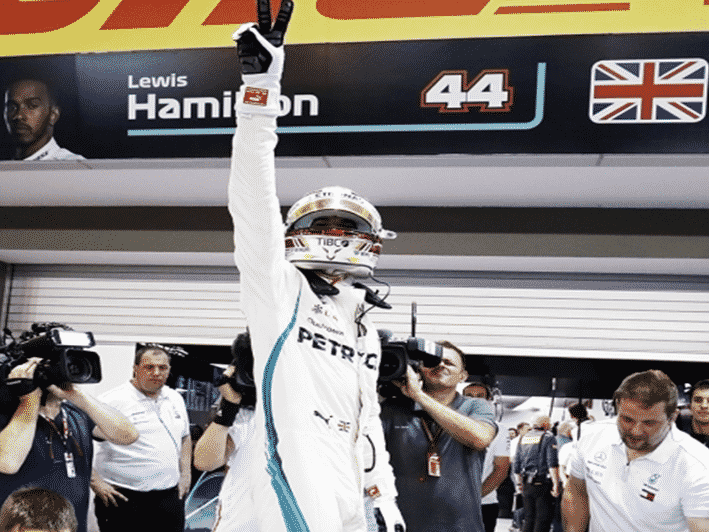 Hamilton logra la Pole del GP de Singapur 2018