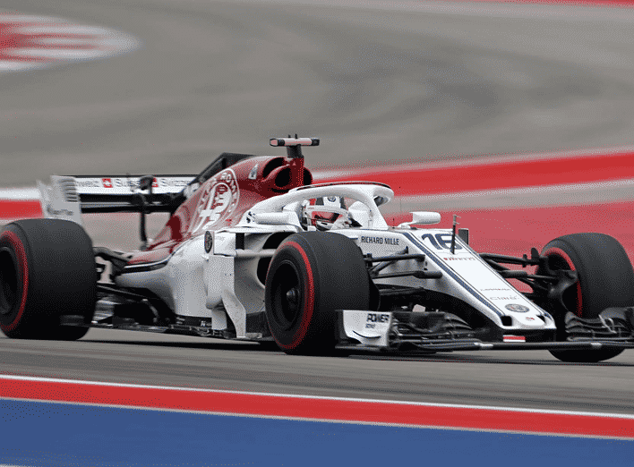 Leclerc. Calificación GP EE.UU. 2018