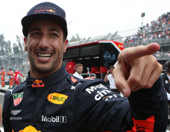 Ricciardo logra la Pole. Calificación GP de México 2018