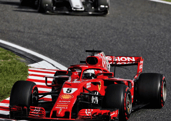 Vettel. GP Japón 2018