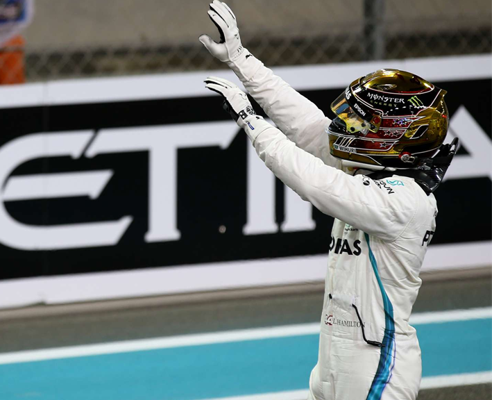 Hamilton consigue la Pole. Calificación GP Abu Dabi 2018
