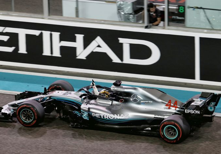 Hamilton consigue la victoria del GP de Abu Dabi 2018