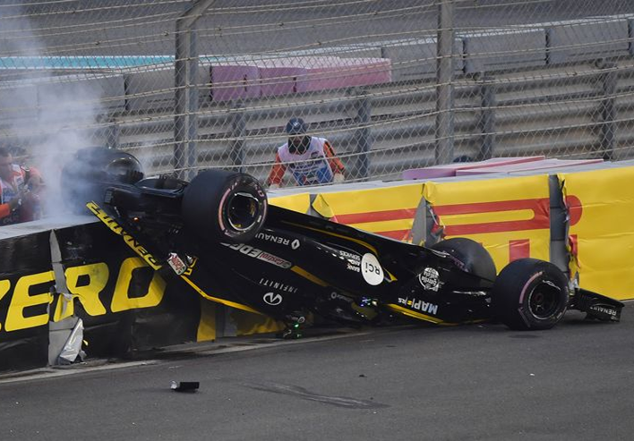 Hulkenberg. GP Abu Dabi 2018