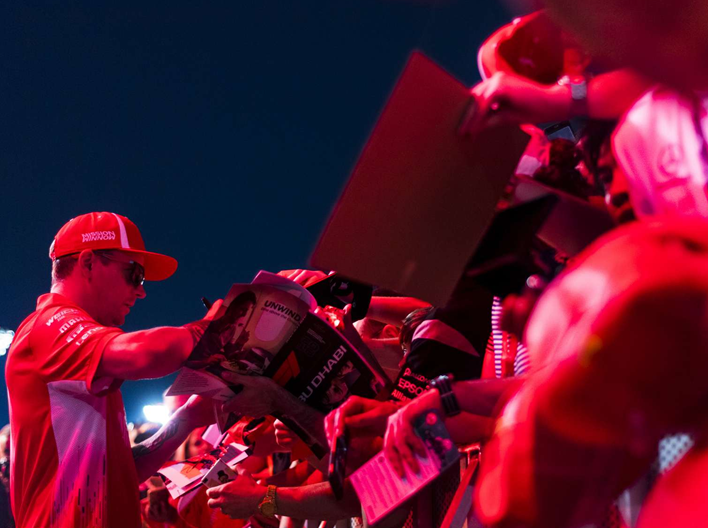 Raikkonen. GP Abu Dabi 2018