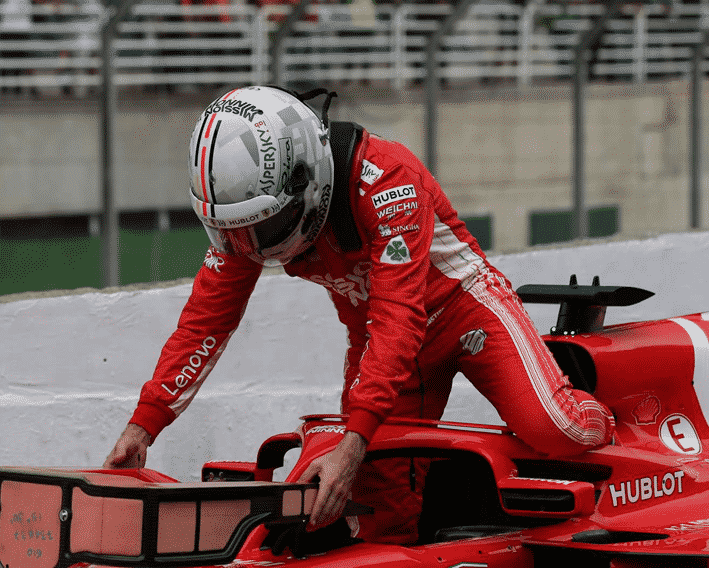 Vettel. Calificación GP de Brasil 2018