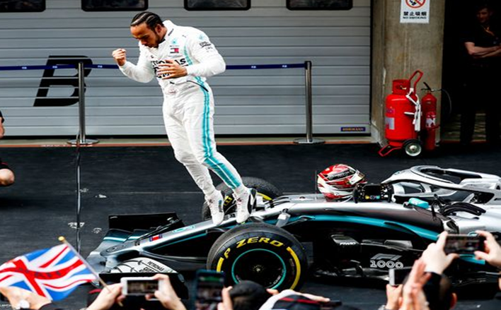 Hamilton. GP China 2019