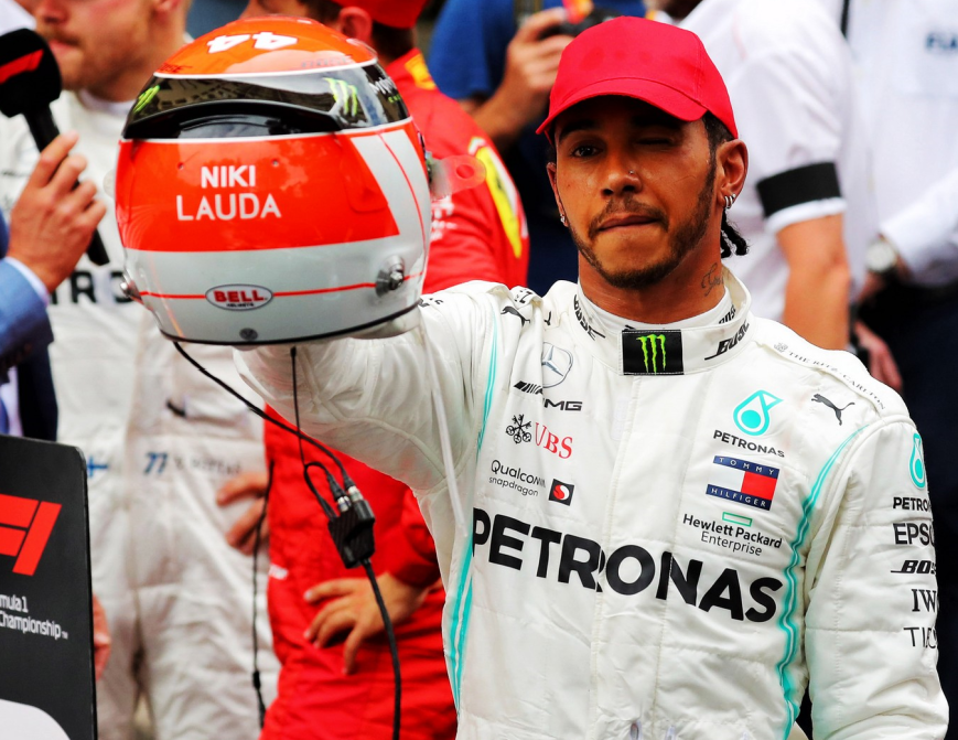Hamilton logra vencer la carrera. GP Mónaco 2019