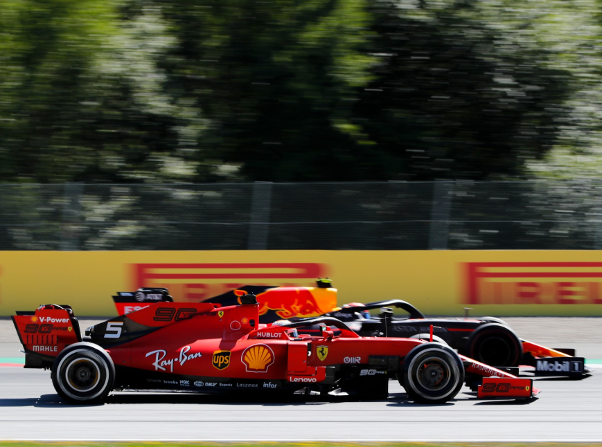 Leclerc y Verstappen. GP Austria 2019