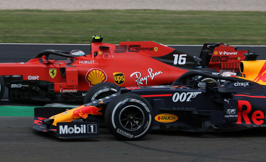 Verstappen y Leclerc. GP Gran Bretaña 2019