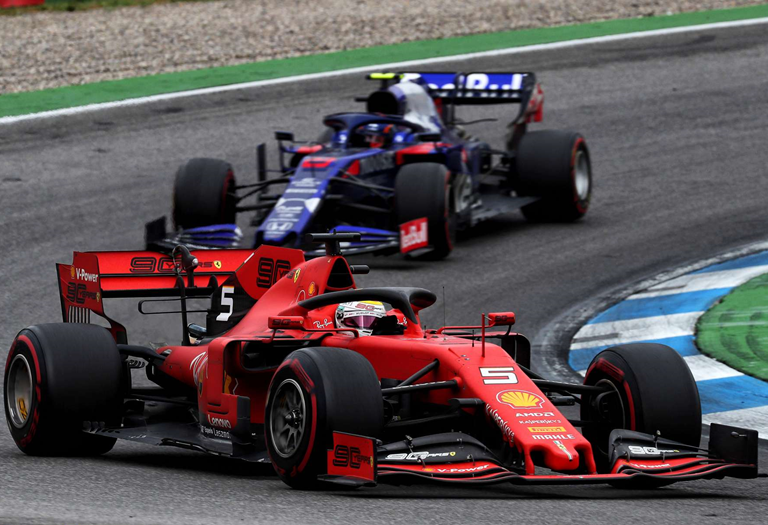 Vettel. GP Alemania 2019