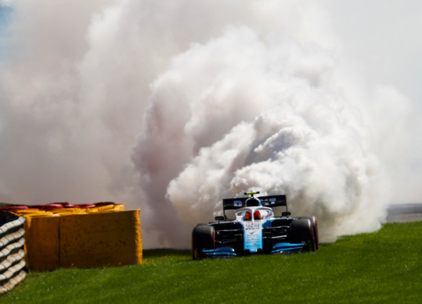 Kubica. Calificación GP Bélgica 2019