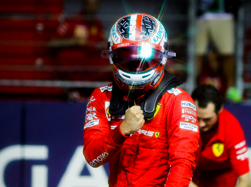Leclerc logra la Pole. Calificación GP Singapur 2019