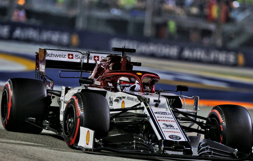 Raikkonen. Calificación GP Singapur 2019