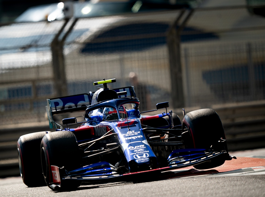 Gasly. Calificación GP Abu Dabi 2019