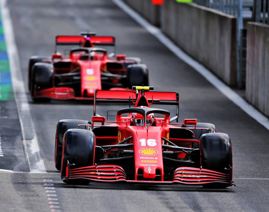 Ferrari. Calificación GP Bélgica 2020