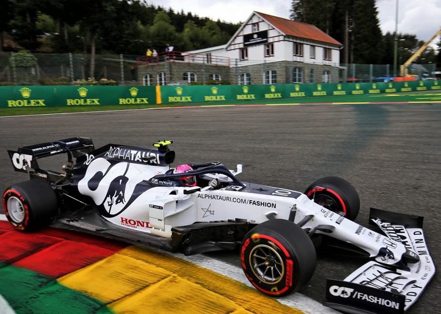 Gasly. Calificación GP Bélgica 2020