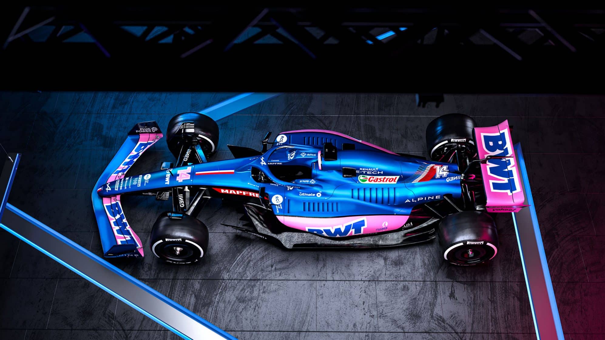 ALPINE, "LA VIE EN ROSE" Fórmula F1