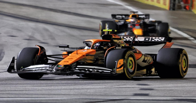 Norris. GP Singapur 2024