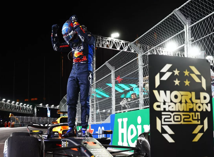 Verstappen Campeón Mundial de Pilotos. GP de Las Vegas 2024