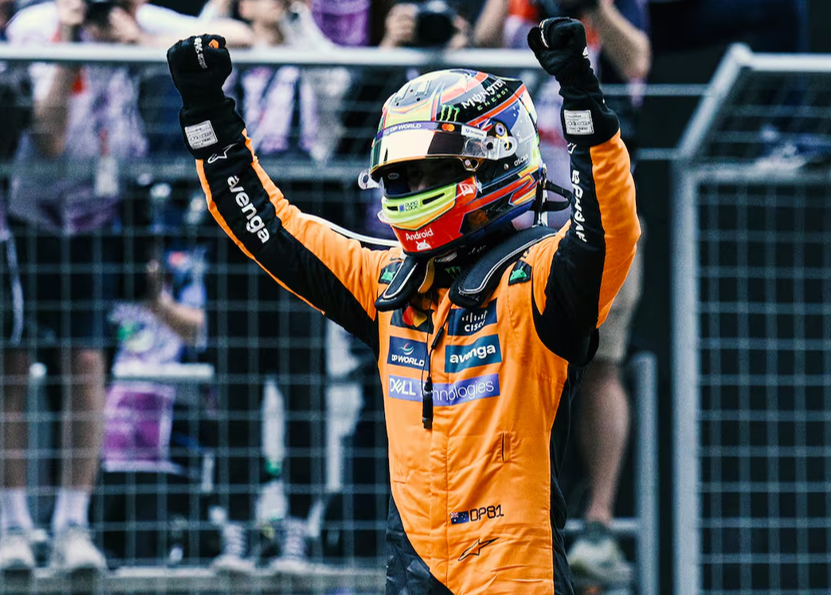 Piastri logra la victoria. GP de China 2025