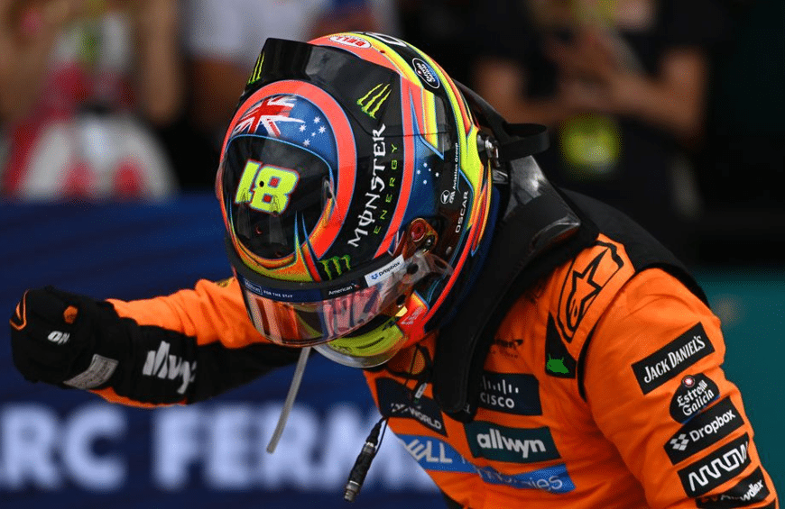 Piastri logra la victoria. GP de Miami 2025