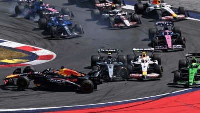Salida. GP de Austria 2025