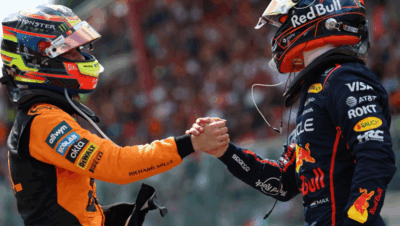 Verstappen logra la victoria de la Sprint Race. GP de Bélgica 2025